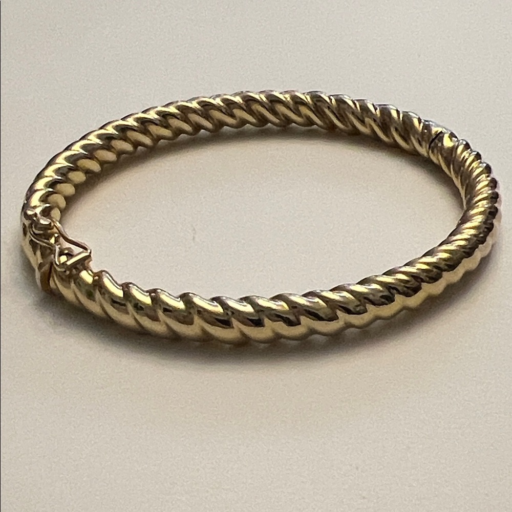 Tiffany & Co. Gold Twisted Bracelet VINTAGE